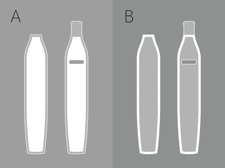 床面処理と接着剤を塗る位置